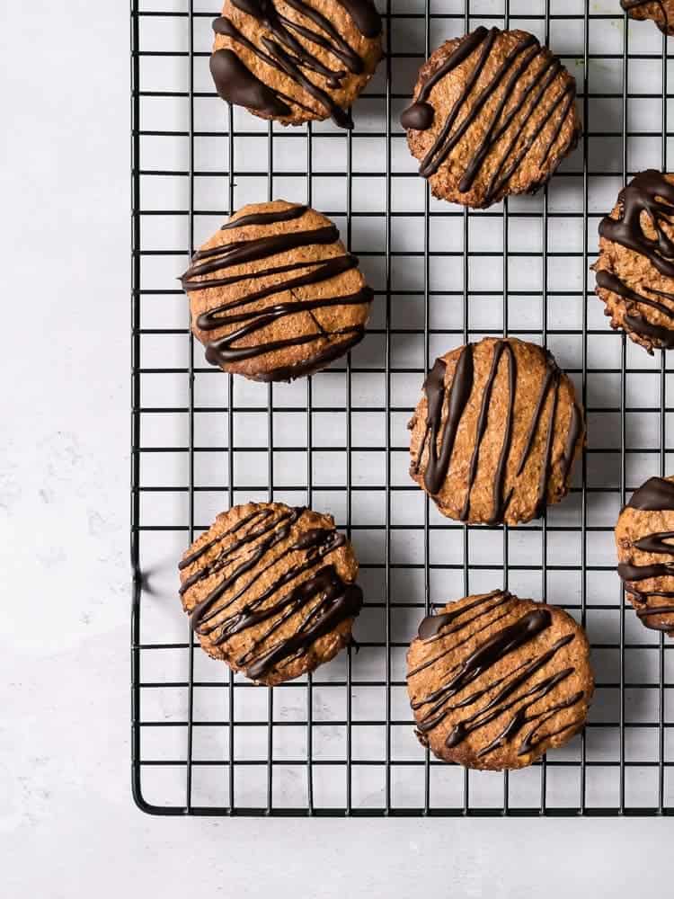 Bolachas Vegan de Amêndoa e Aveia