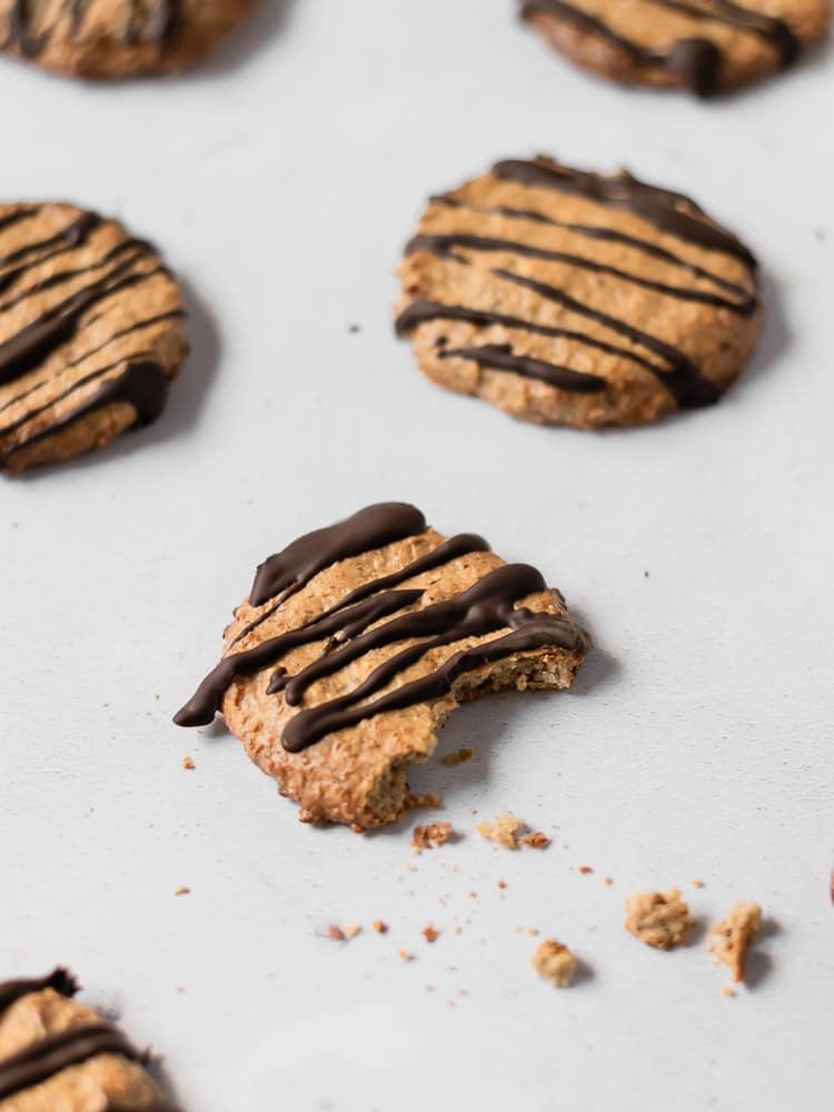 Bolachas Vegan de Amêndoa e Aveia