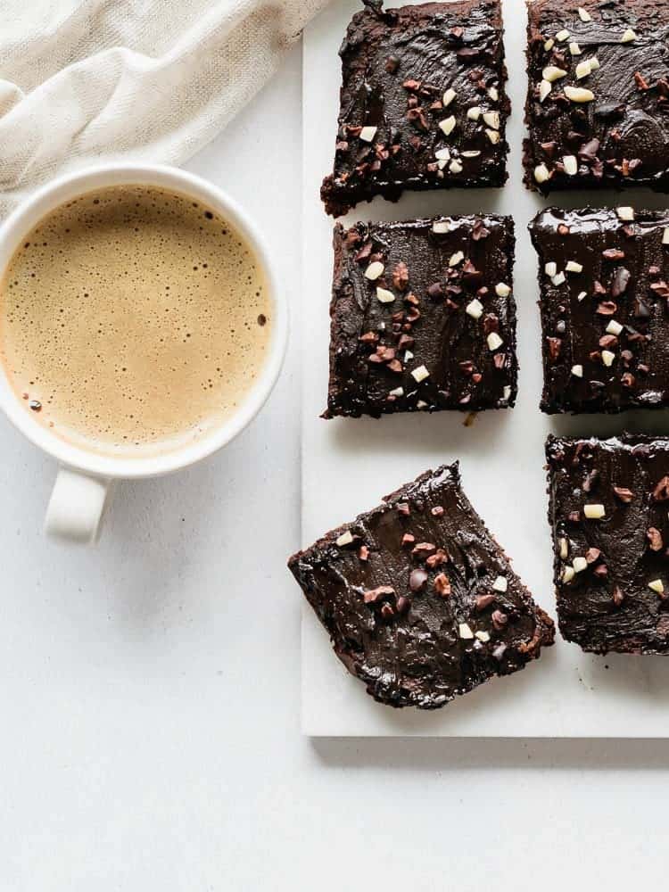 Brownies de batata doce