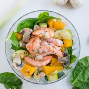 Salada de camarão | Anita Healthy