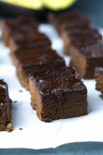 Brownies de Cacau com abacate | Anita Healthy