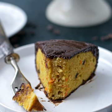 Paleo Carrot Chocolate Cake