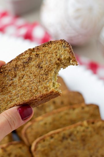 Rabanadas Saudáveis no Forno