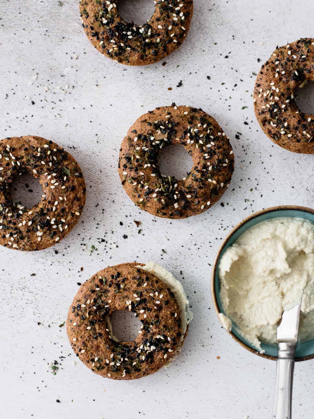 Bagels vegan low carb