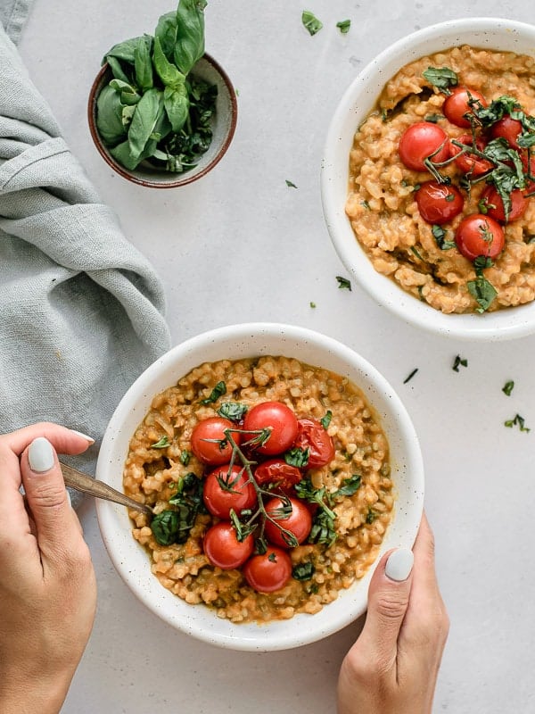 Risotto de Trigo Sarraceno com Abóbora