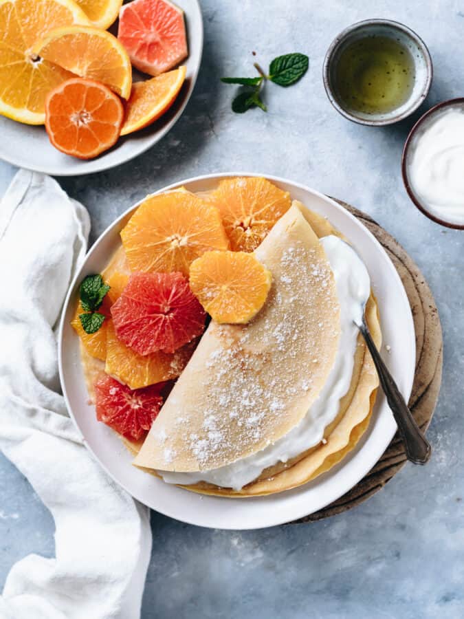 Crepes de côco e laranja-2